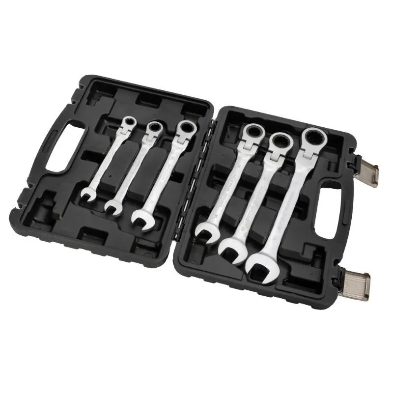 set kombiniranih ključeva sa fleksibilnom glavom, 8 - 19 mm - slika 2