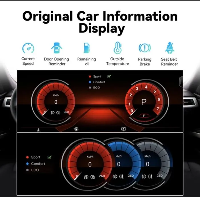 bmw x5 e70 x6 e71 original android 10.0 navigacija + parking kamera - slika 7