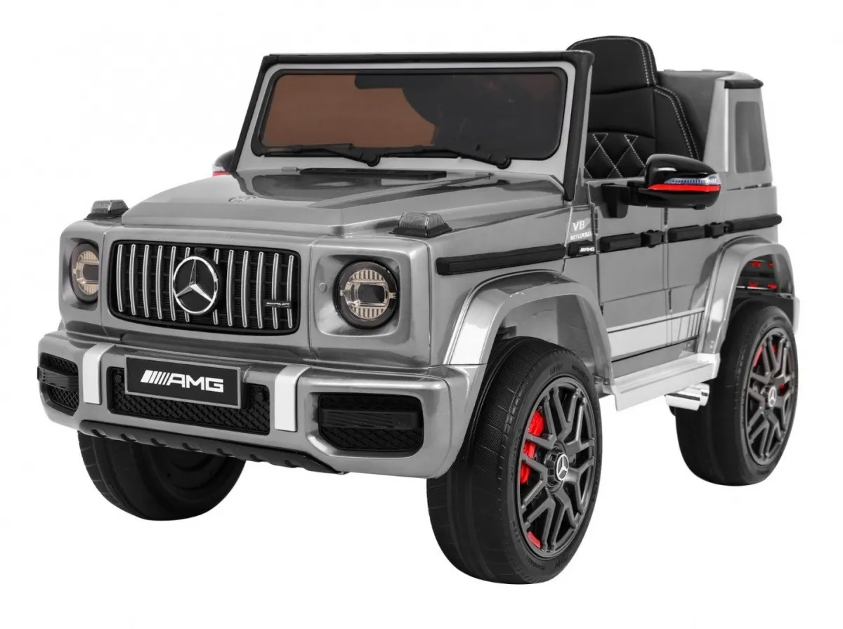 Licencirani auto na akumultor Mercedes G63 - sivi/lakirani - Mursko Središće