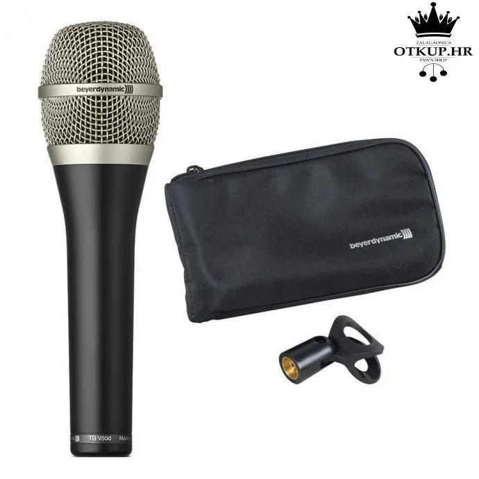 MIKROFON BEYERDYNAMIC TG V50d + SHURE STALAK + KABEL / R1, RATE !! - Zagreb