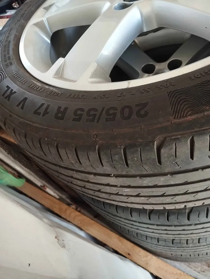 alu felge borbet 6,5j x 17" ford 5x108 et52.5, centralna rupa 63,4 mm. - slika 4