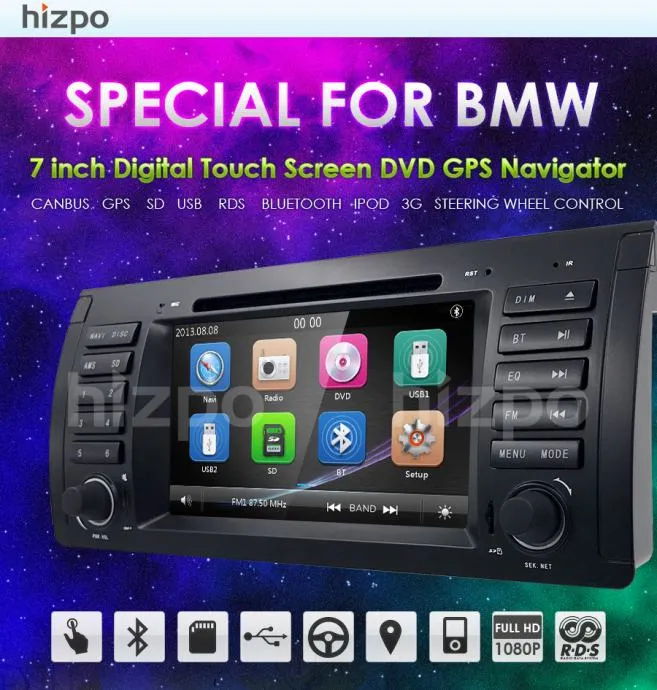 2din radio bmw 5 x5 m5 - slika 2