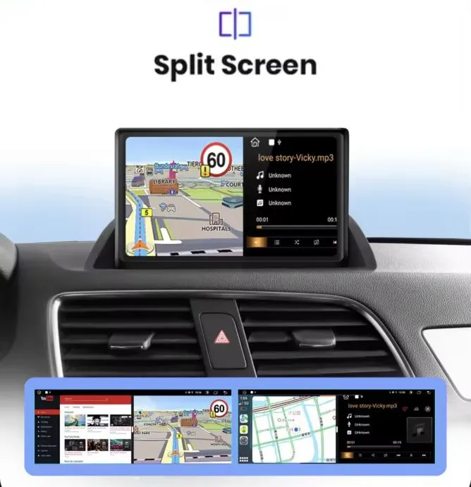 audi q3 2din original android multimedija wifi parking kamera - slika 5