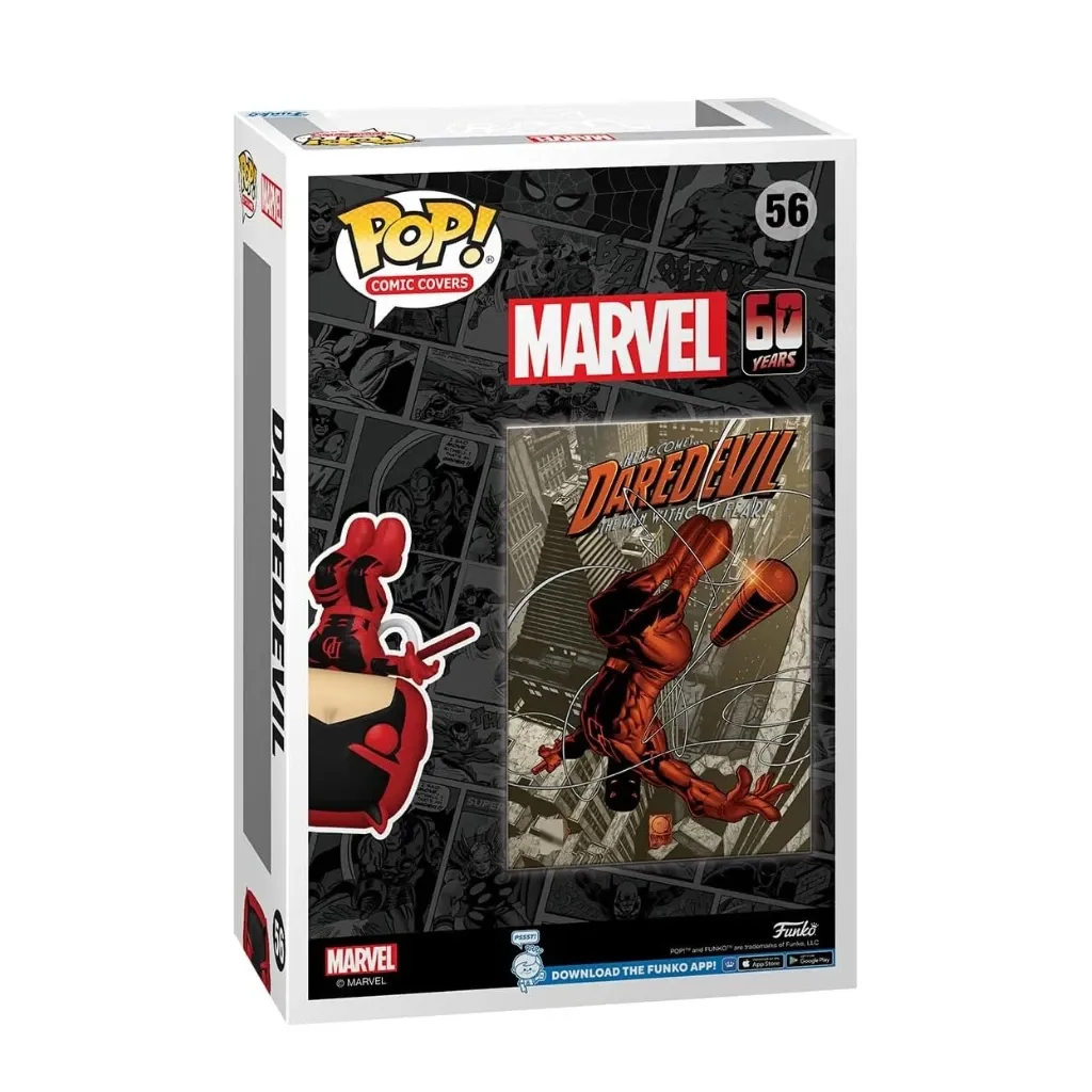 funko pop! comic cover: marvel – daredevil (60th anniversary) #56 - slika 2