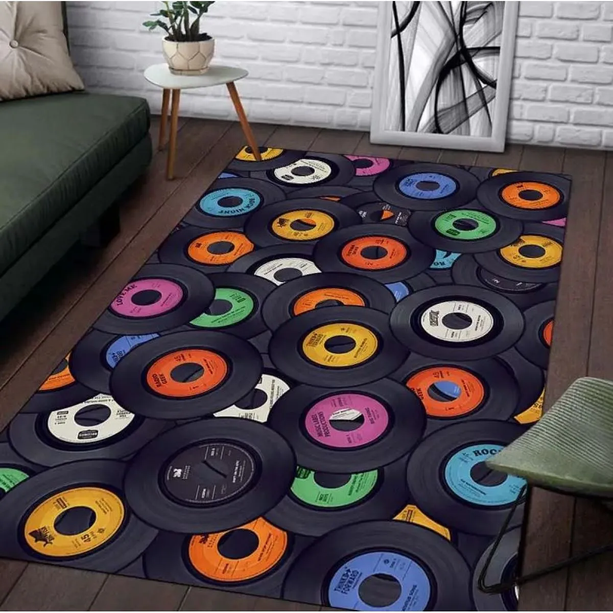 moderni retro tepih u dvije veličine - slika 3