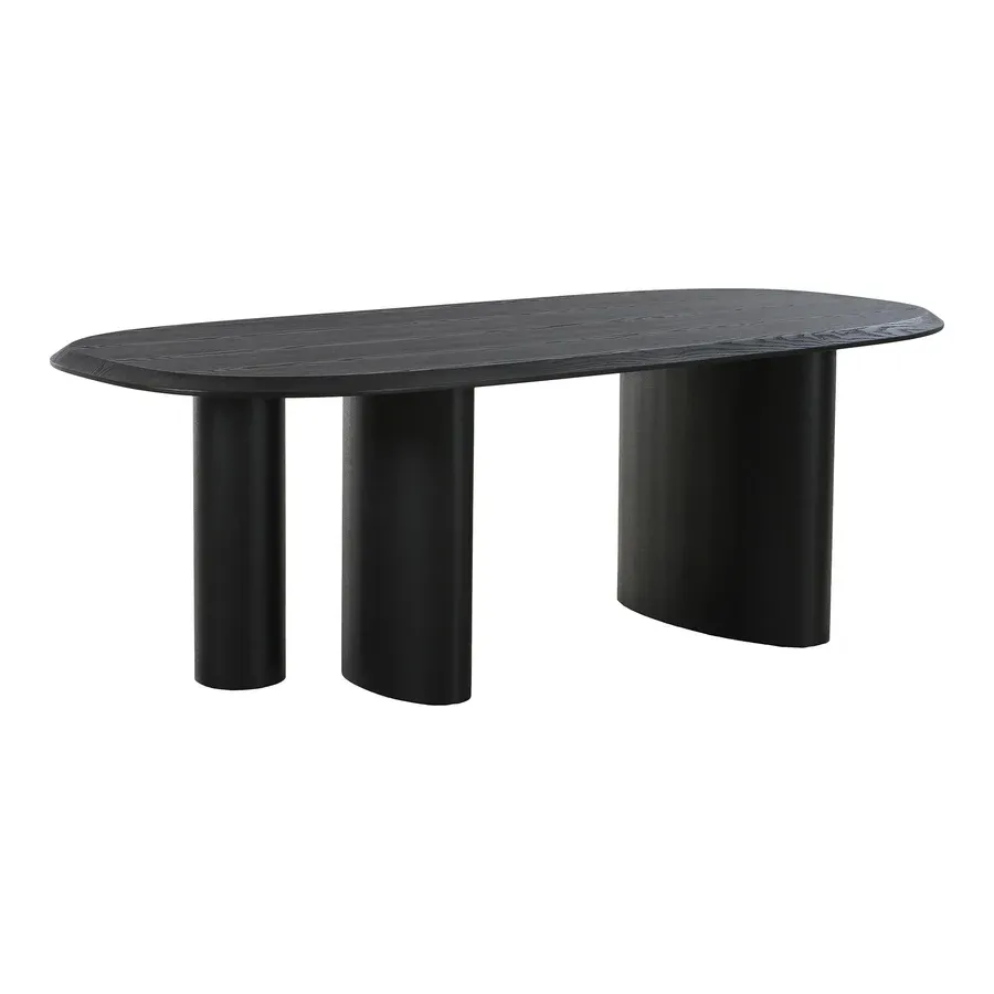 fiksni stol tirano 100x220x76cm, materijal: furnir jasena - slika 2