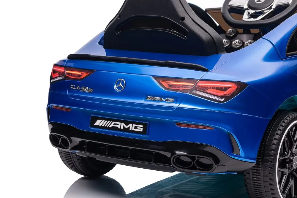 licencirani auto na akumulator mercedes cla 45s amg 4×4 – plavi - slika 19