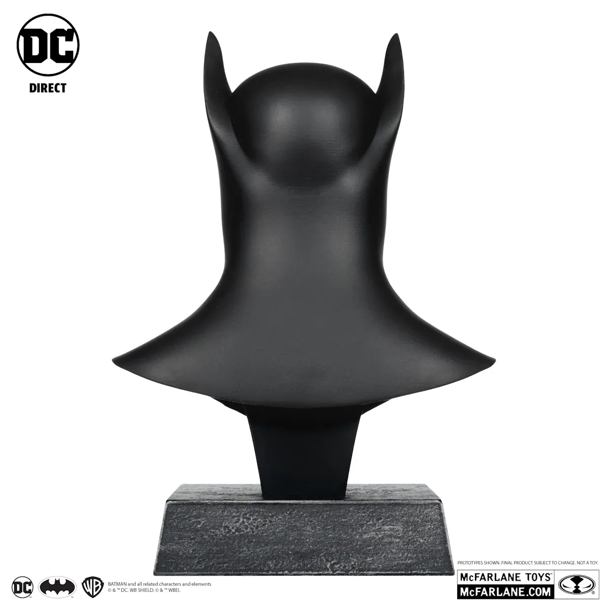 mcfarlane dc direct – batman (1st appearance) cowl replica - slika 4