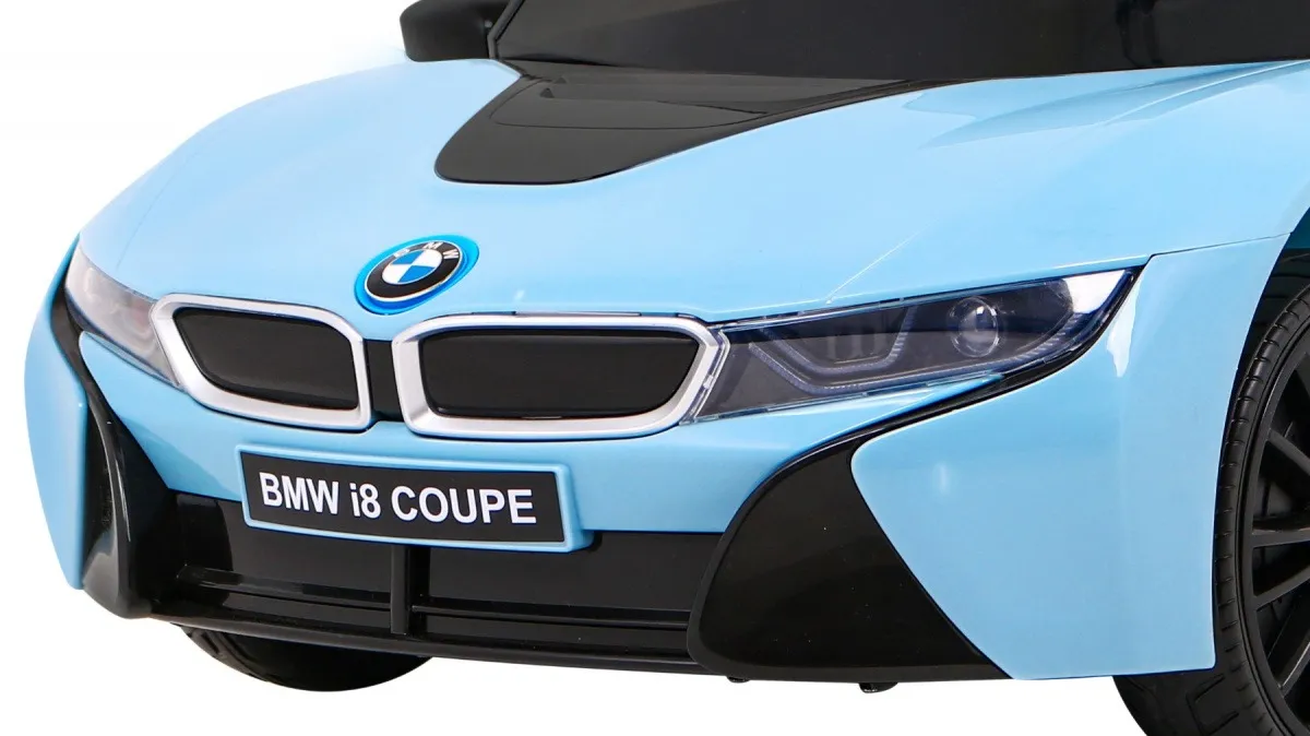 licencirani auto na akumulator bmw i8 lift - svijetlo plavi - slika 8