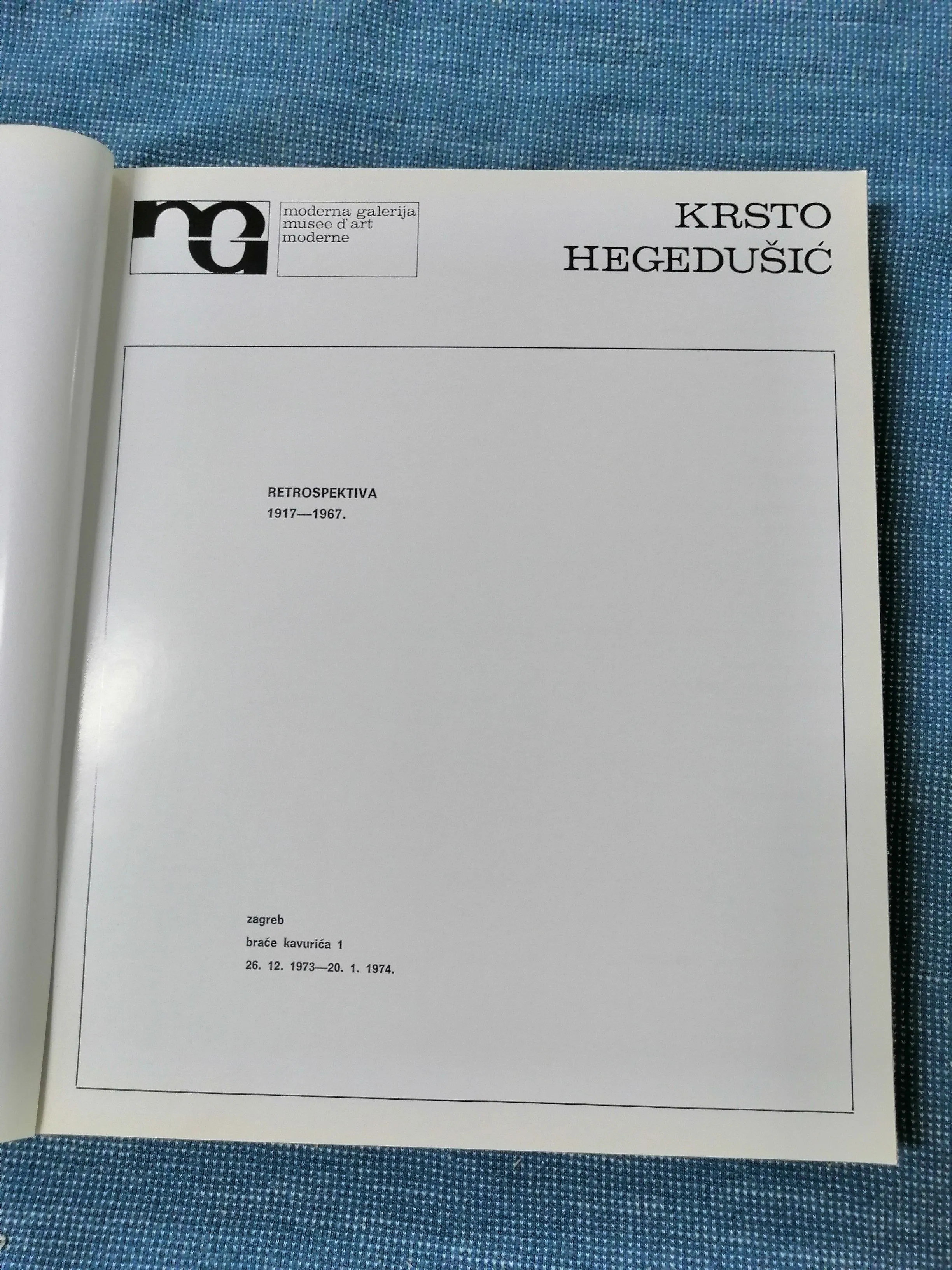 krsto hegedušić – retrospektiva 1917–1967. - slika 2