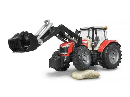 bruder massey ferguson 7624 prednji utovarivač - slika 4