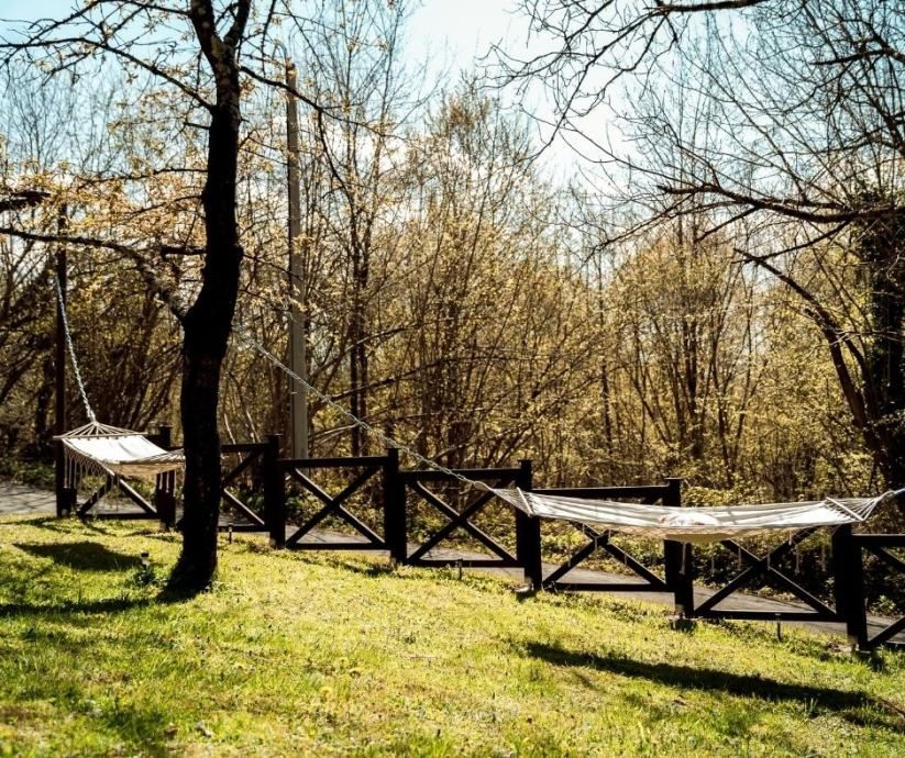gorski kotar, vikendica okružena šumom - slika 4