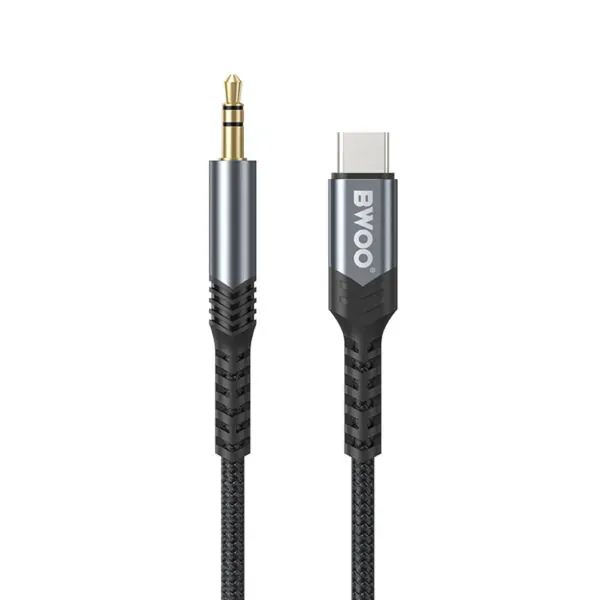 aux kabel type-c audio na 3,5 mm audio max bwoo - slika 2
