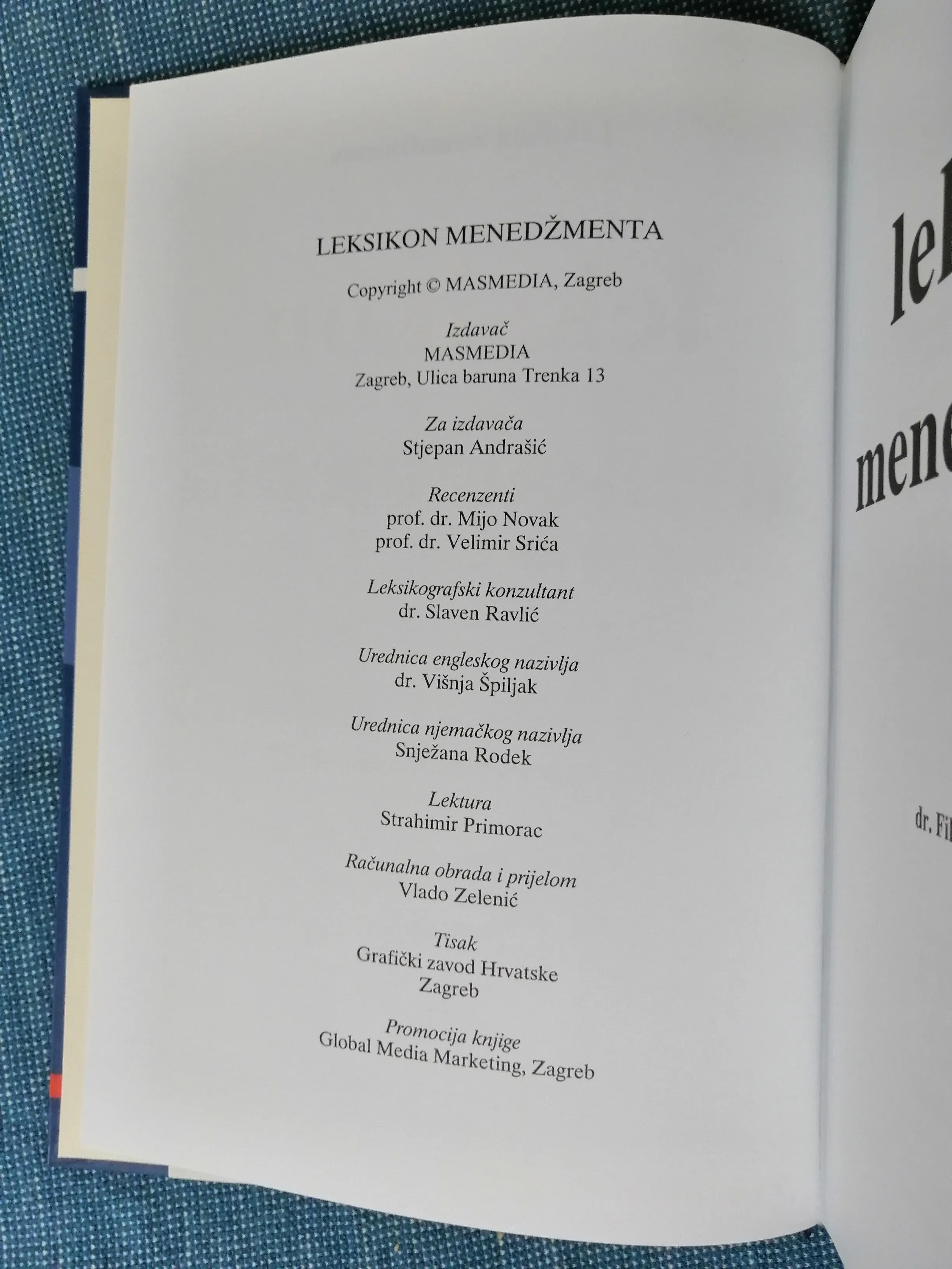 fikreta bahtijarević šiber i dr. (ur.) – leksikon menedžmenta - slika 3