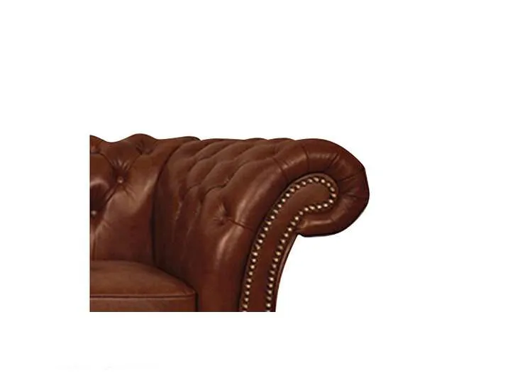 chesterfield dvosjed winfield basic leather | 2-sjedišta - slika 2