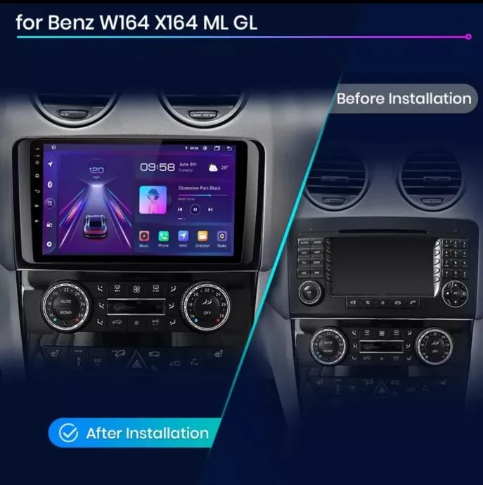 original mercedes ml gl w164 x164 android multimedija parking kamera - slika 5