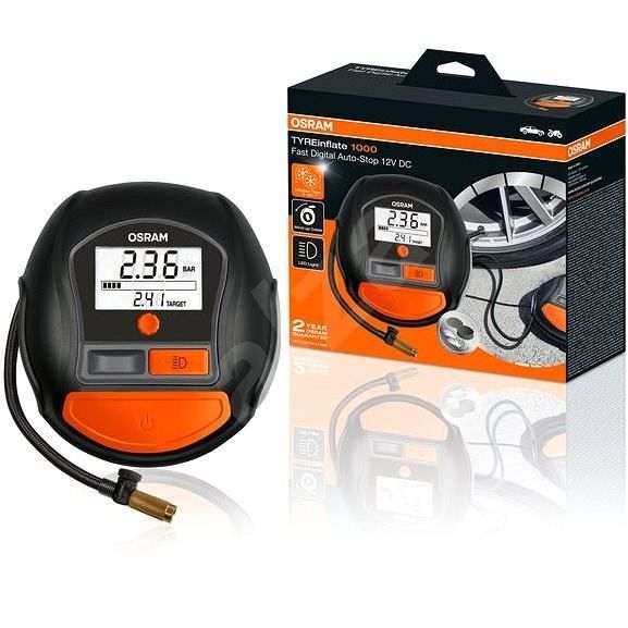 Kompresor Osram Tyreinflate 1000 Digital 12v - Funtana