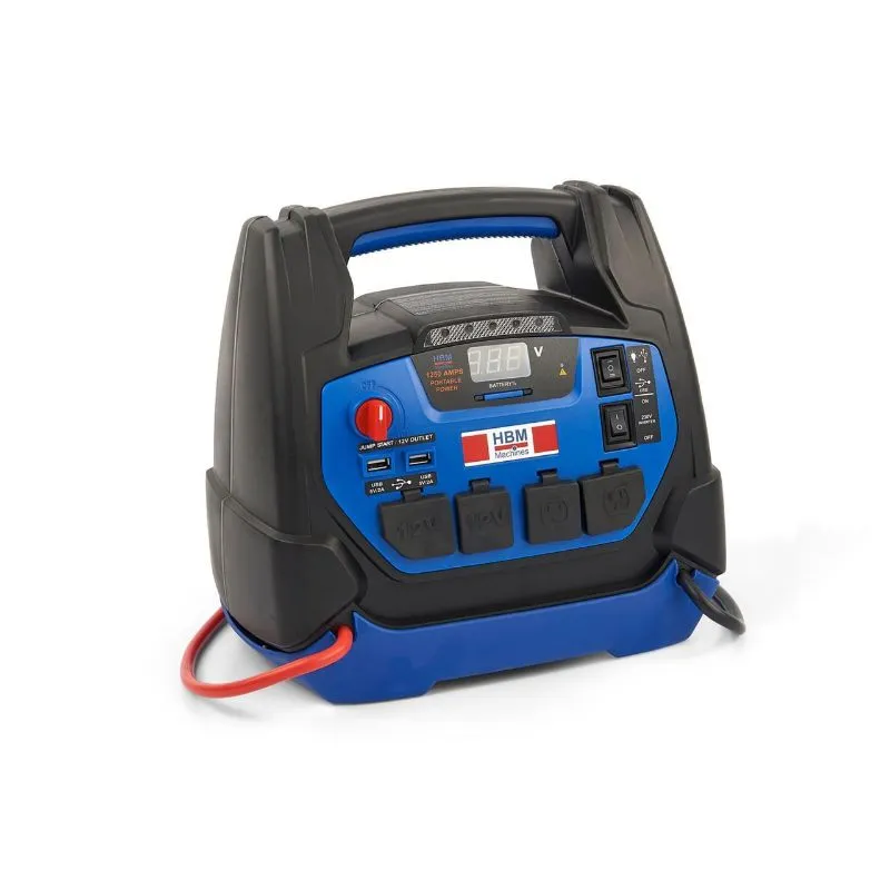 profesionalni starter akumulatora, jumpstarter, 230 v, 12 v, 22 ah - slika 4