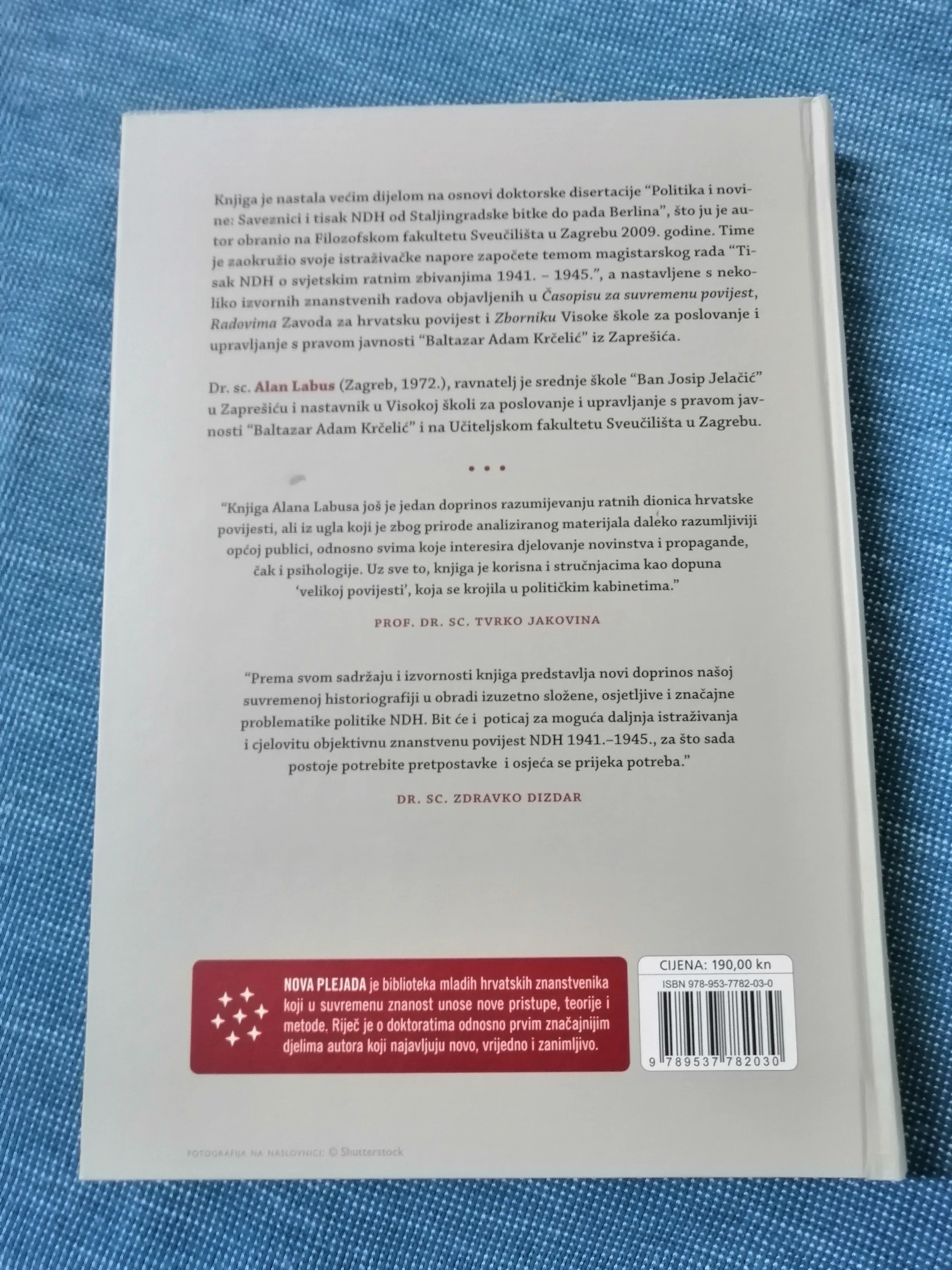 alan labus – politika i novine u nezavisnoj državi hrvatskoj - slika 6