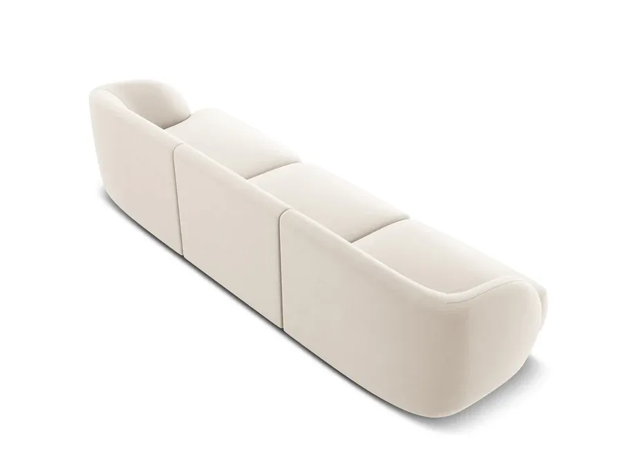 sofa miley 255x90cm, materijal: baršun - slika 3