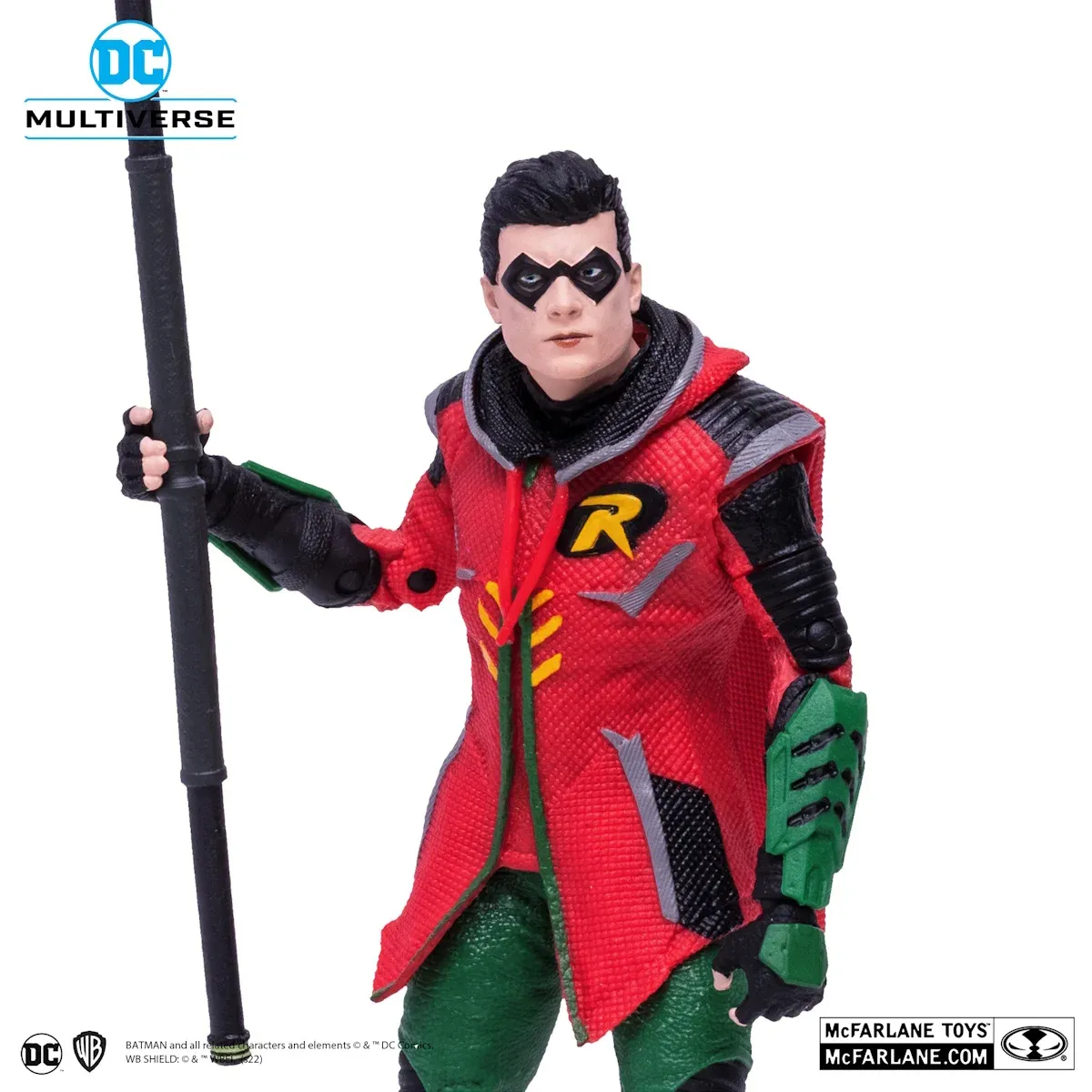 mcfarlane dc multiverse – robin (gotham knights) figura, 18cm - slika 2