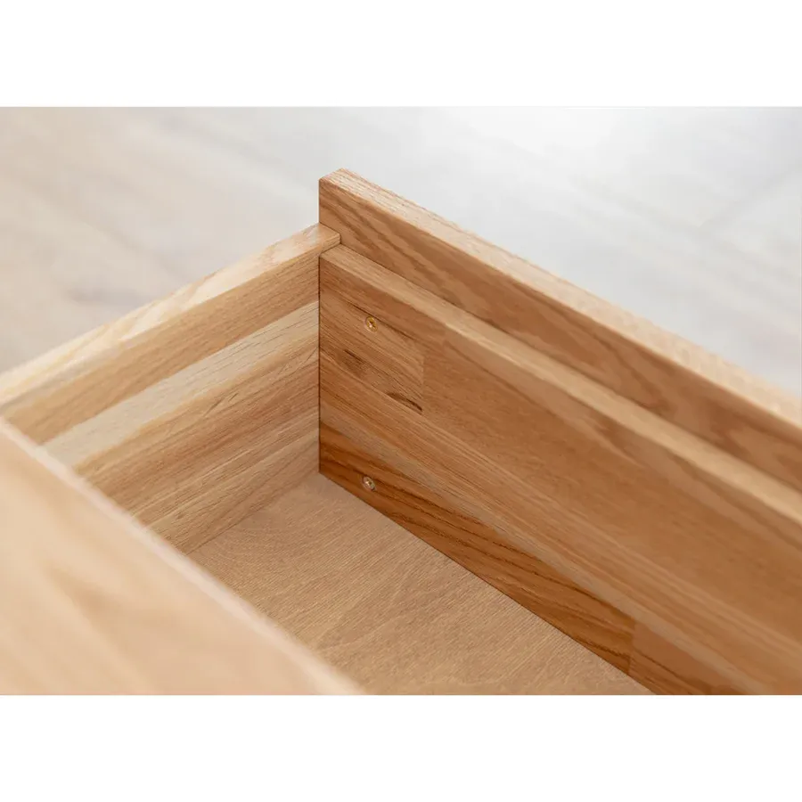 klub stolić collodi 110x70cm, materijal: masivno drvo hrast - slika 6