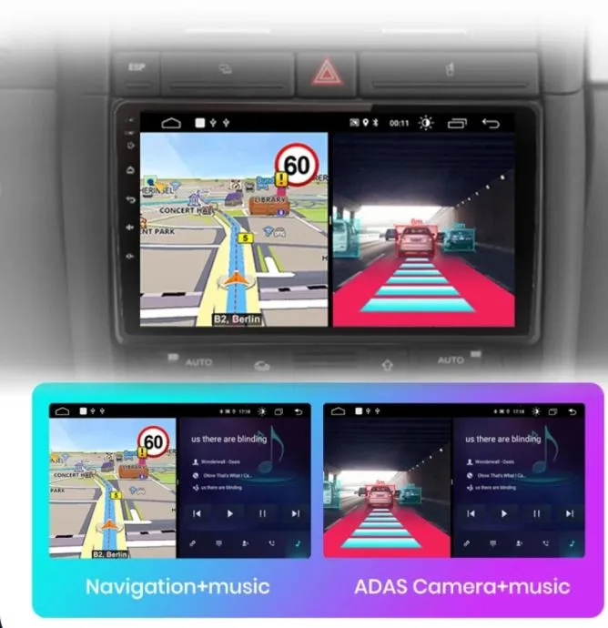 original multimedija audi a4 b6 s4 android 11 wifi gps parking kamera - slika 10