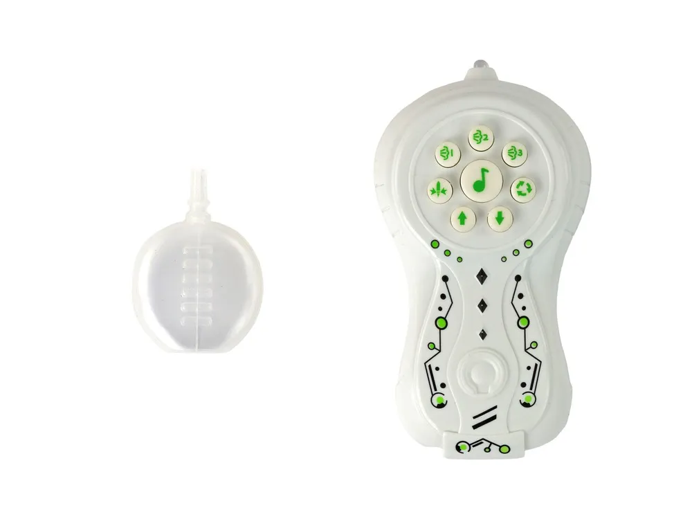 large remote controlled rc spider, battery operated, white and gray - slika 6