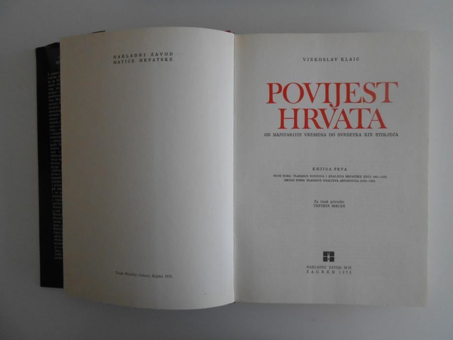 vjekoslav klaić - povijest hrvata 1,4,5 - slika 12