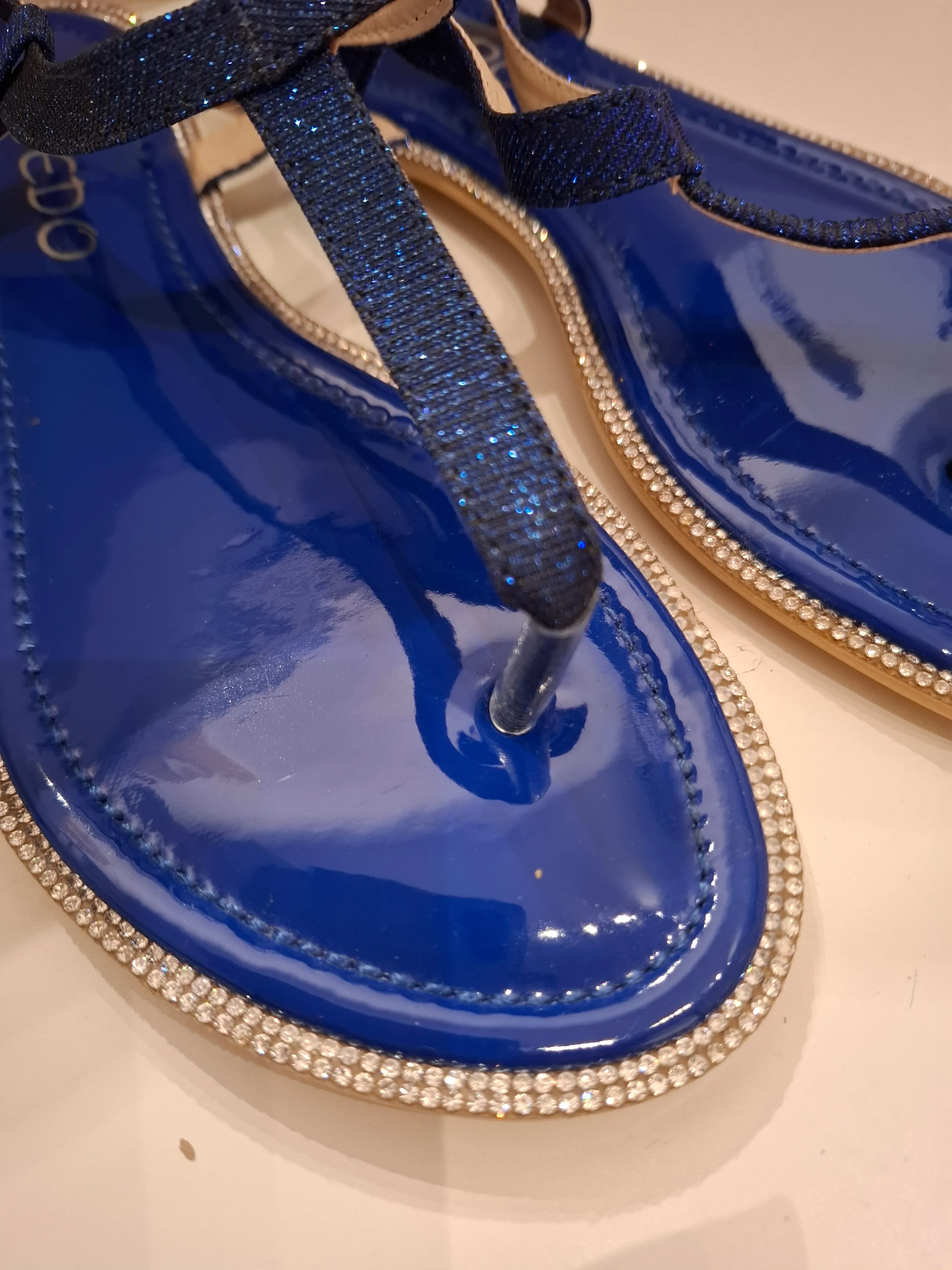 nove plave sandale - slika 2