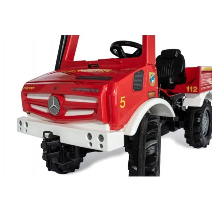 rolly toys vatrogasni kamion na pedale unimog nova verzija 2020 - slika 9