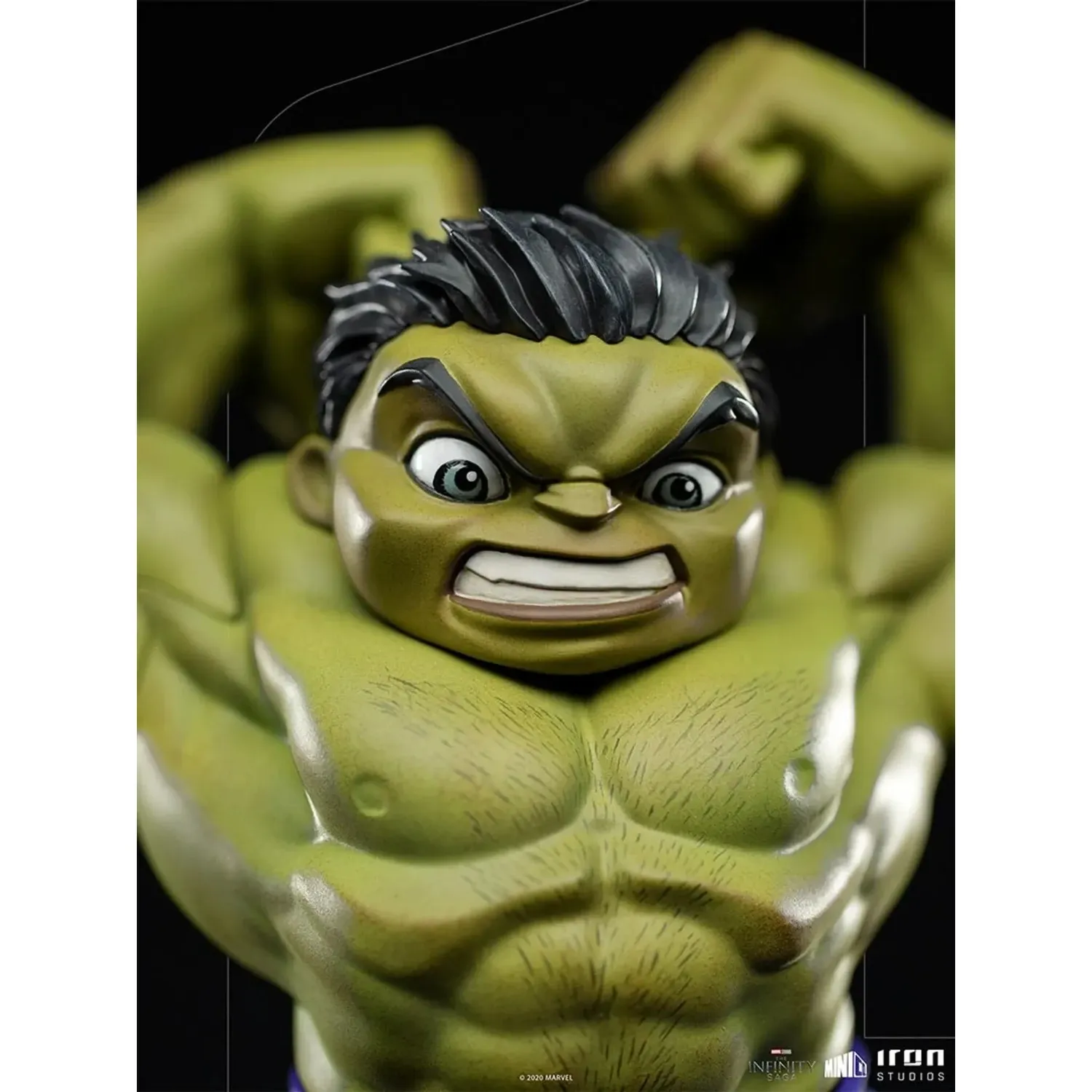 iron studios minico: the infinity saga – hulk figura, 23cm - slika 3