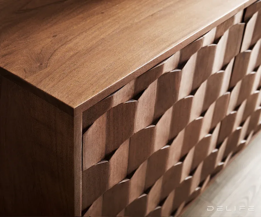 komoda fevo 175cm, materijal: bagrem - slika 6