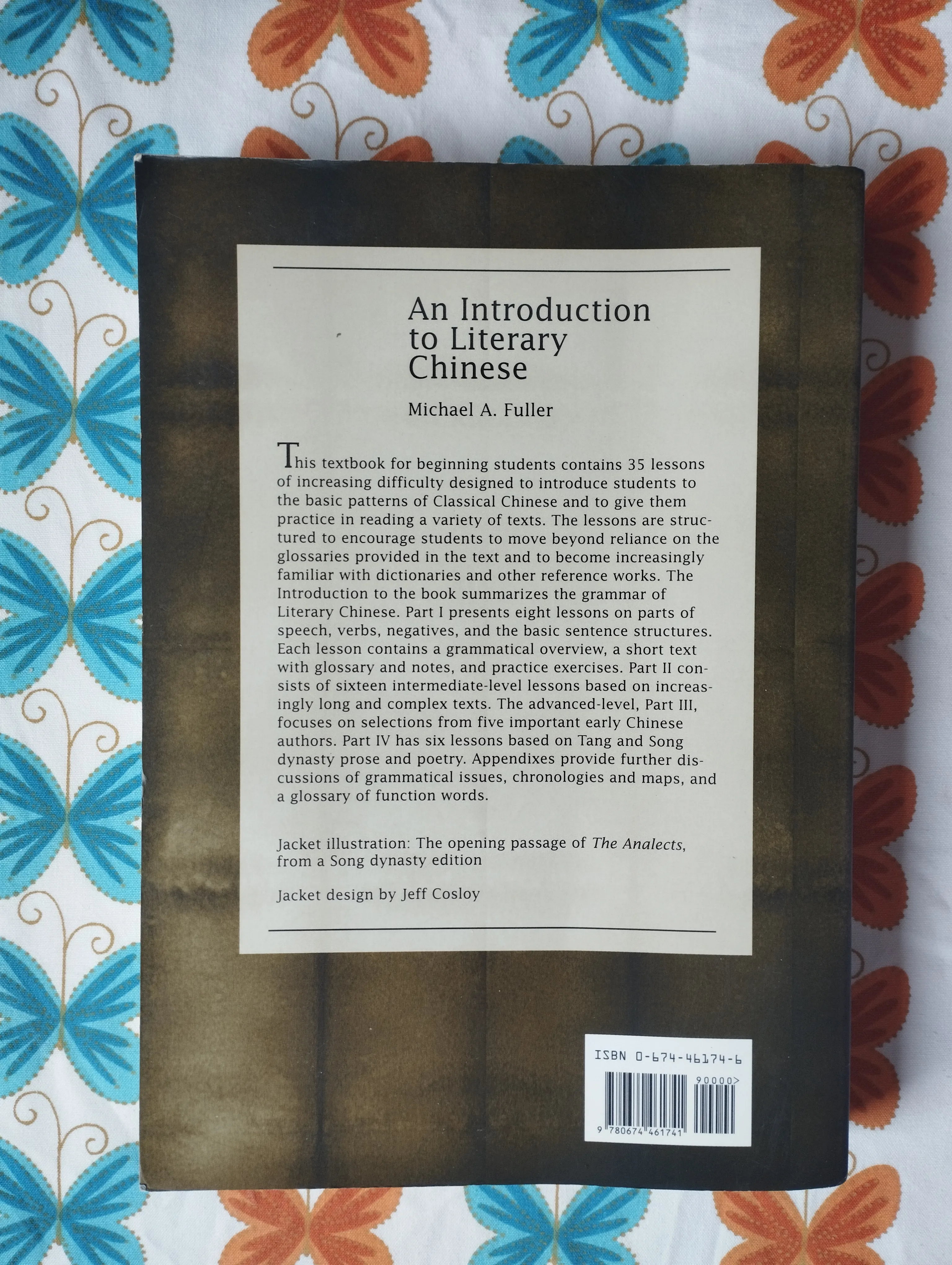michael a. fuller - an introduction to literary chinese - slika 3