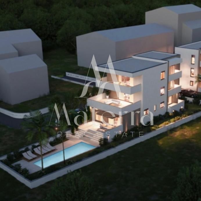 vodice, 2. kat, terasa, 112,90m2, zgrada (a) - stan s4, pogled - slika 5