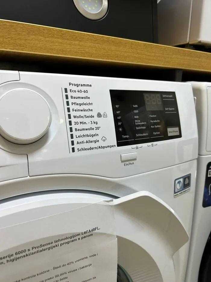 AEG perilica rublja serije 6000 s ProSense tehnologijom - Sesvete, Zagreb
