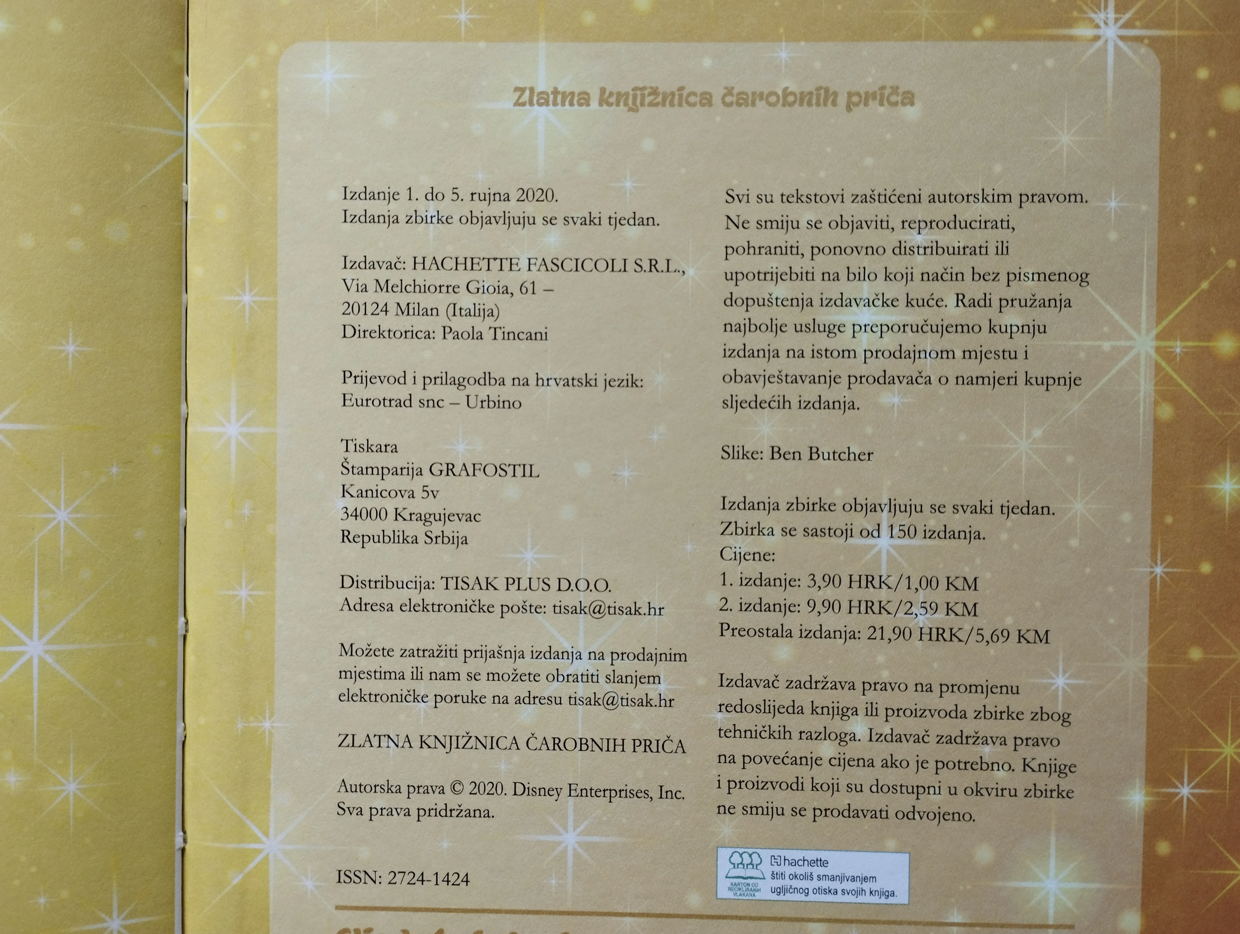 disney - zlatna knjižnica čarobnih priča - više naslova - slika 7
