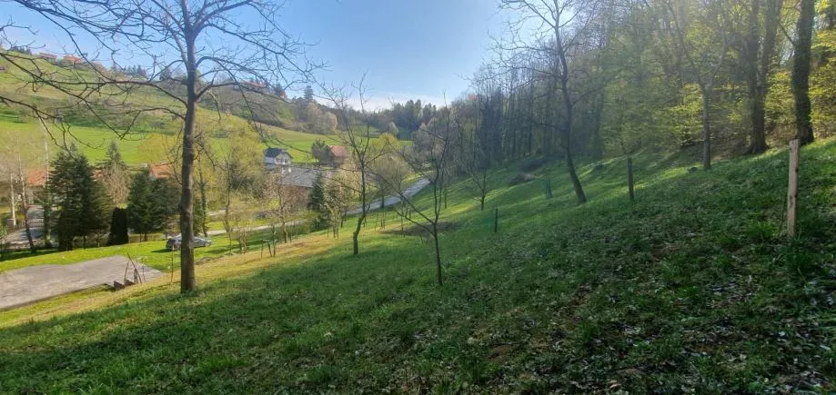 poljana sutlanska, drv. kućica i započ.gradnja kuće na imanju 11600m2 - slika 5