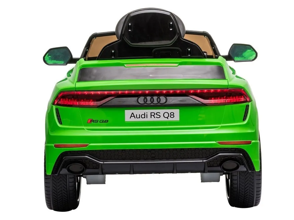 licencirani auto na akumulator audi rs q8 - zeleni - slika 4