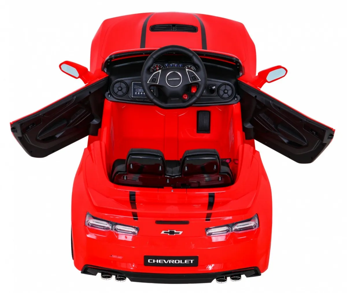 licencirani auto na akumulator chevrolet camaro 2ss - crveni - slika 6