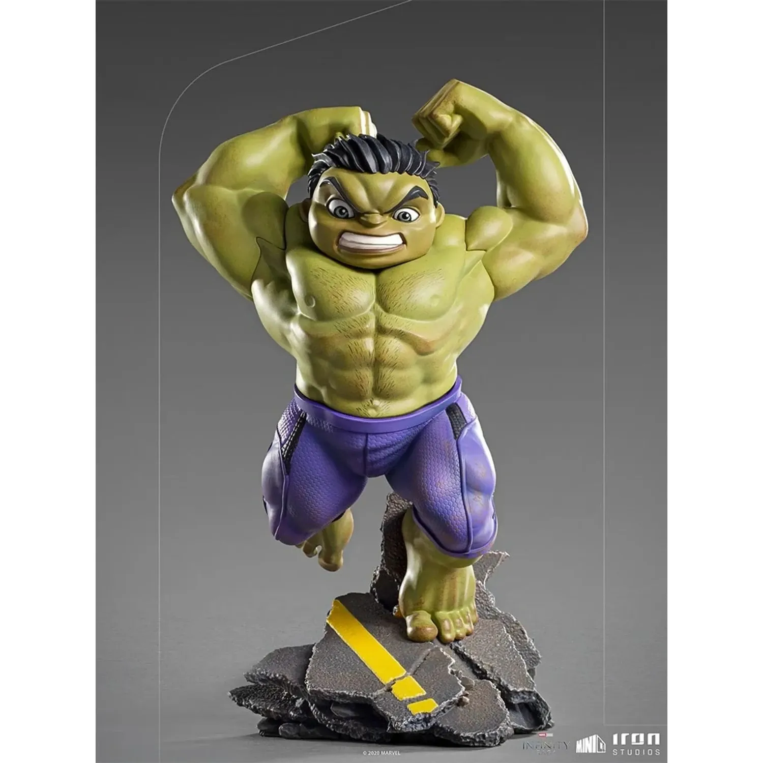 iron studios minico: the infinity saga – hulk figura, 23cm - slika 7