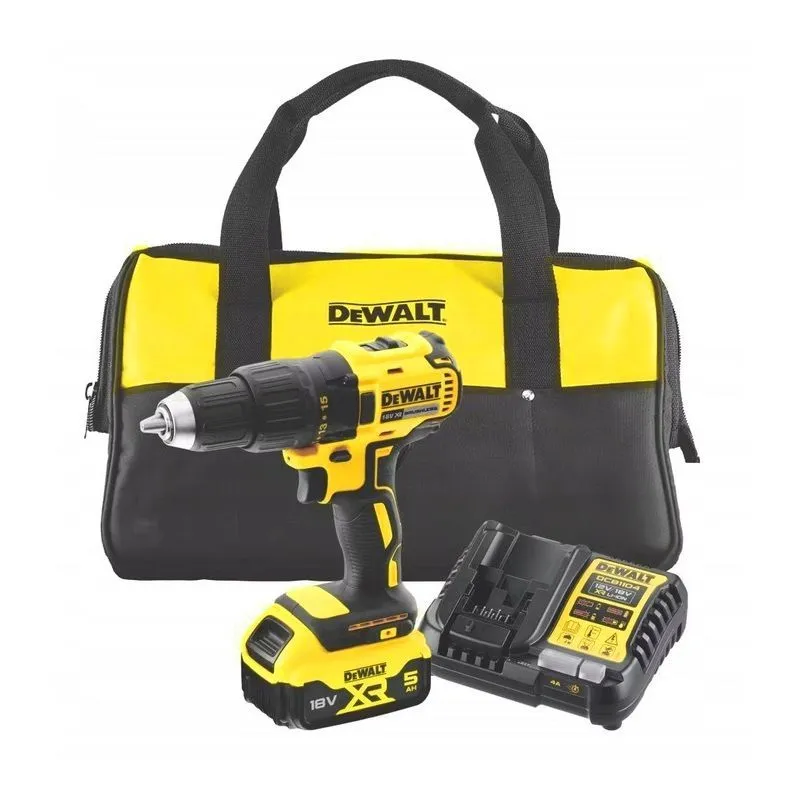 Dewalt aku bušilica-odvijač 1x 5,0 Ah i brzi punjač u torbi - Prelog