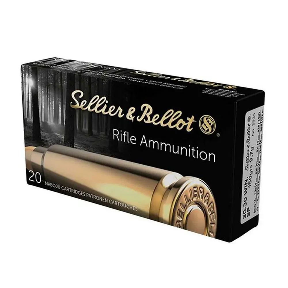Karabinsko streljivo S&B SP .30-30 Win. 9,7g - Poreč
