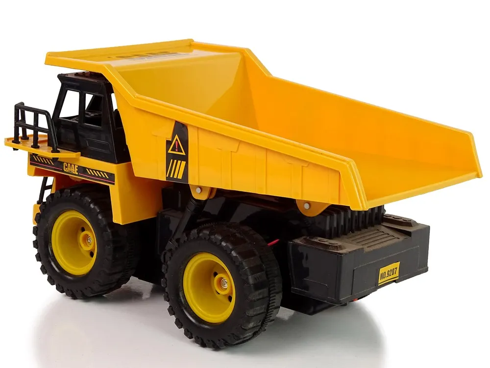 tipper construction 2.4g r/c yellow 1:12 sound - slika 4