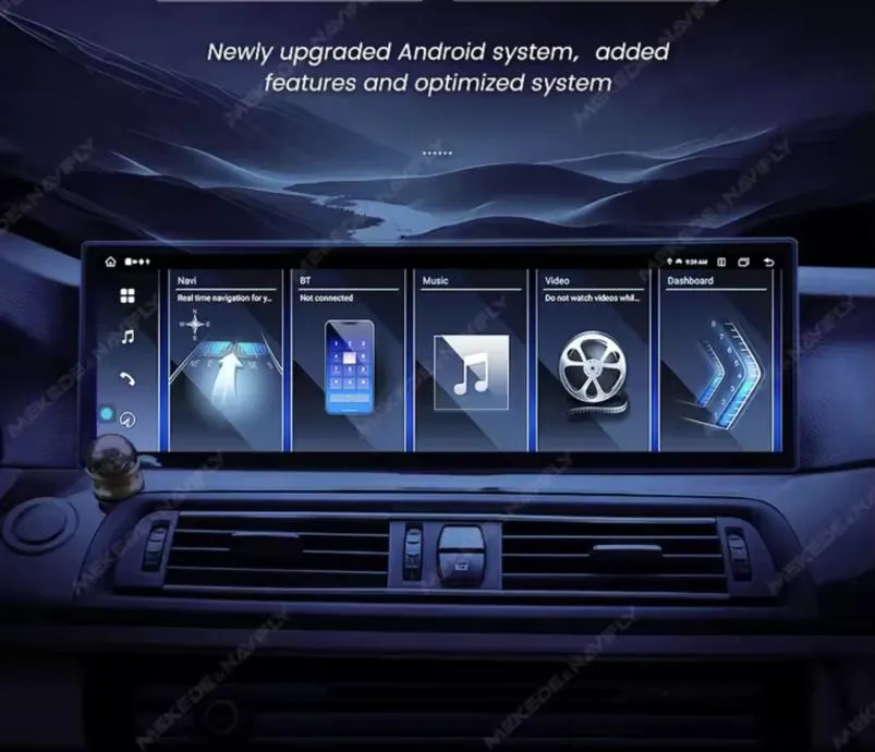 bmw f10 15" zaslon android multimedija original android kamera - slika 2