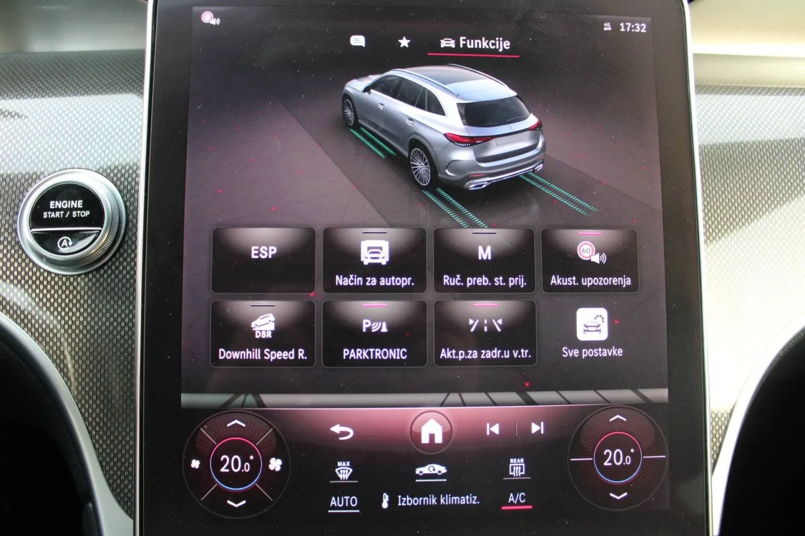 mercedes-benz glc 300d 4matic amg *digital light, navigacija, kamera* - slika 10