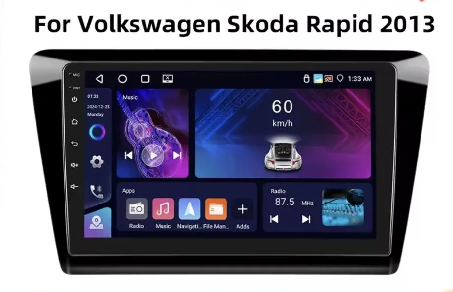 original android ekran skoda rapid 2013-2019 multimedija navigacija - slika 8
