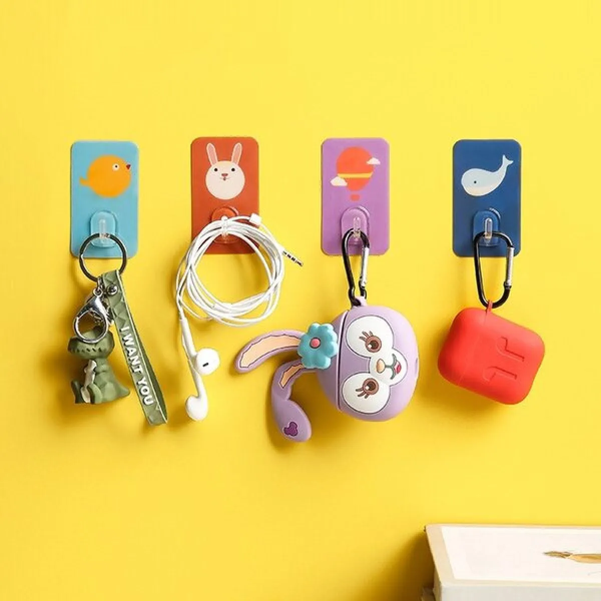 (8 komada) samoljepljive kukice animals hooks - slika 4