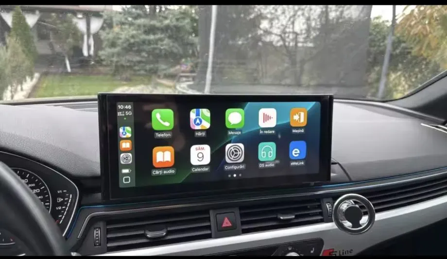 audi a4 a5 original android 12,3" multimedija carplay navigacija kamer - slika 18
