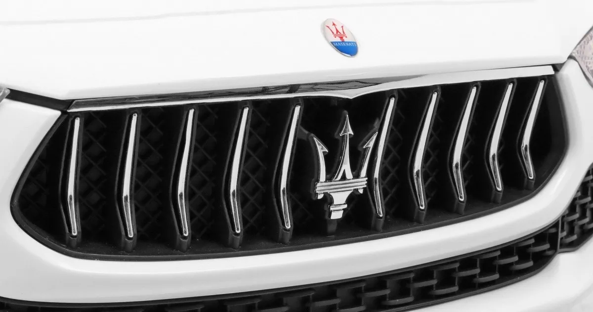 licencirani auto na akumulator maserati ghibli - bijeli - slika 8
